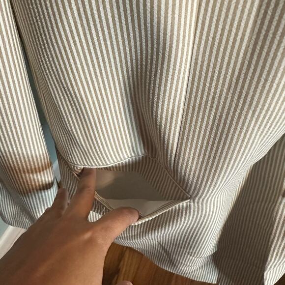 Lauren Ralph Lauren Tan Striped Blazer – Men’s 48L - Picture 5 of 10